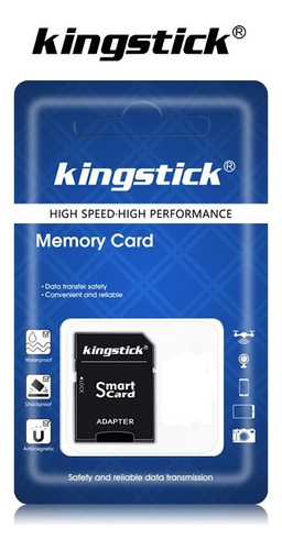 Memoria Micro Sd 16 Gb Clase 10 Con Adaptador Para Celular