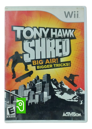 Tony Hawk Shred Juego Original Nintendo Wii 