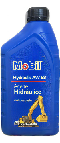 Aceite Mobil Hidraulico Antidesgaste Aw 68 - 1/4