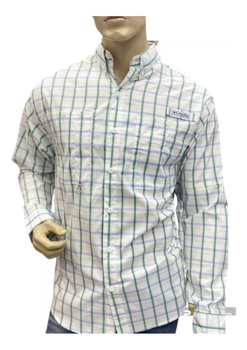 Camisa Columbia  Pfg Cdr Gr