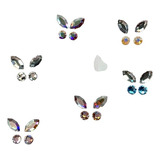 Strass Para Diente Swarovski De Cristal X4  Piedras Dentales