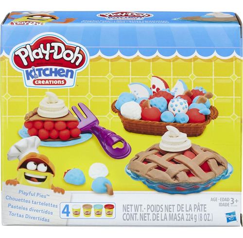 Play-doh Kitchen Creations Pasteles Divertidos Comida 