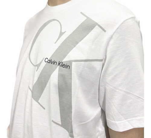 Playera Calvin Klein Cuello Redondo Para Hombre - Original