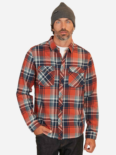 Camisa Check Shred Multicolor Hombre Rip Curl