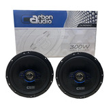 Bocinas Carbon Audio 6.5 Coaxial 300w Max / 60w Rms