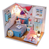 Flever Dollhouse Miniature Diy House Kit Habitación Creativa