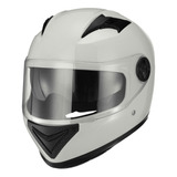 Casco Abatibles Motos Motocicleta Anti Niebla Espejo Doble