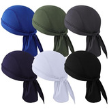 6 Piezas Diadema Deportiva Para,gorro Ciclista,protección Uv