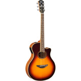 Guitarra Electroacustica Yamaha Apx700iibs Brown Sombreada