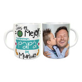 Taza Ceramica Personalizada Cumpleaños De Papá, Hijo, Abuelo