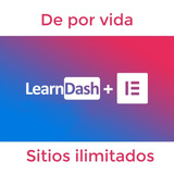 Learndash + Elementor De Por Vida Multisitio