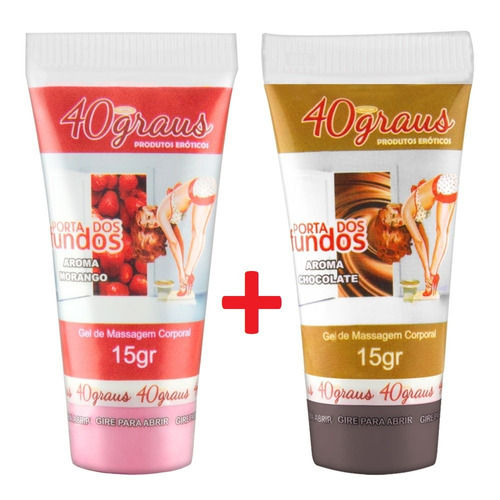 Porta Dos Fundos Anestésico Anal Sexshop Chocolate + Morango