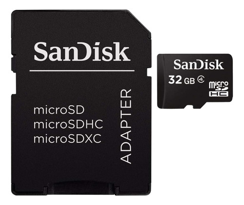 Tarjeta De Memoria Sandisk Micro Sdhc De 32gb Alta Capaci...