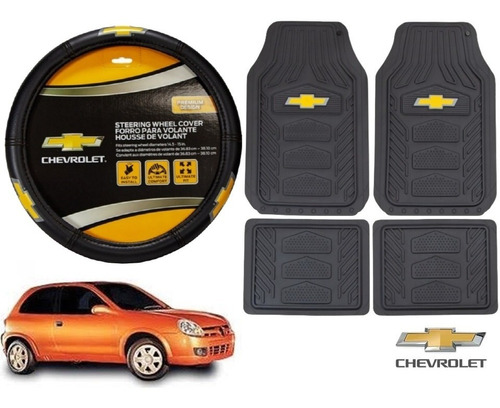 Tapetes 4pz Chevrolet + Cubrevolante Chevy C2 2008