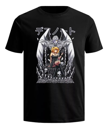 Playera Death Note Kira Light Yagami L Misa Rem Ani Seg 93