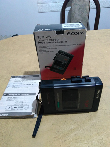 Grabadora De Voz Casete Portátil Sony Tcm-75v No Funciona