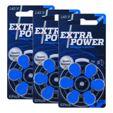 18 Pilhas 675 Extra Power Bateria Pr44 Aparelho Auditivo