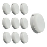 Pack10 Foco Sobrepuesto Plafón Luz Blanca 24w Luz Fría 