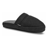 Pantuflas Espumones Hombre Lisos Tela Super Acolchados Naif