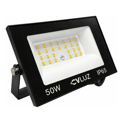 Reflector LED 50W Exterior Cvluz Proyector Multiled IP65 Luz Cálida | MercadoLibre
