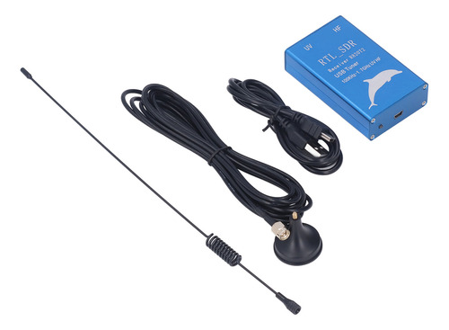 Sintonizador Usb Rtl Sdr Hf Uhf Vhf 100khz1.7ghz