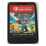Mario + Rabbids Kingdom Nintendo Switch Físico Sin Caja