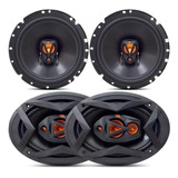 4 Alto Falantes Qualidade Jbl 6 Pol + 6x9 Pol 300w Rms Total