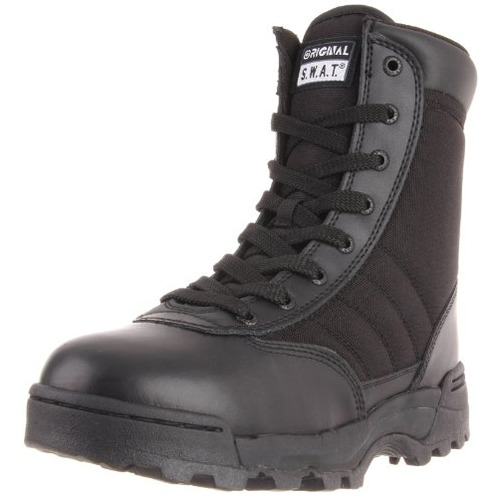 S.w.a.t. Original Bota Táctica Clásica Con Cremallera Latera