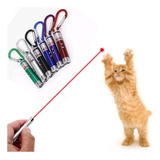 Llavero Puntero Laser Rojo Mascotas Gatos Perros Uv/linterna