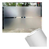 Adesivo Jateado Transparente Cristal Fosco 2,00m X 1,20m