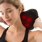 Masajeador 8 Rodillos Cervical Lumbar Pie Calor Con Magneto