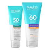 Kit Sunless Facial 50fps Bronze 60g + Corporal 60fps 200g