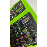 Consola Mixer 4 Ch Tonart B4g  Interfaz Grabacion Usb Fx 6c