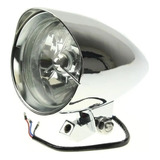 Faro Optica Delantera Moto Custom Chopper Importado