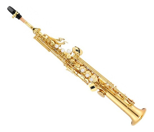 Saxofon Soprano Si Bemol Jupiter Laqueado,  Estuche Jss1000