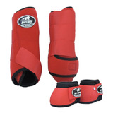 Conjunto Caneleira E Cloche Vermelho - Boots Horse