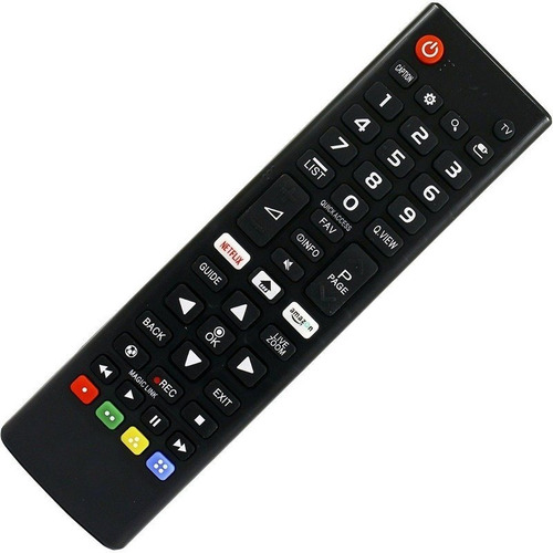 Controle Smart Tv Compativel Elege Botão Netflix Amazon