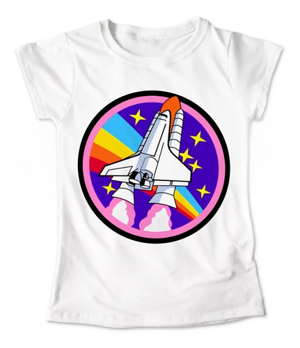 Blusa Nasa Caricatura Dibujo Astronauta Niña Dama 042