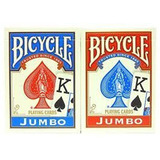 Bicycle Poker Tamaño Estandar Jumbo Face Index Playing Cards