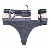 Kit De 3 Tangas Calvin Klein Originales Talla S