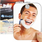 Shave Well - Espejo De Ducha Antiniebla De 5 Aumentos. Espej