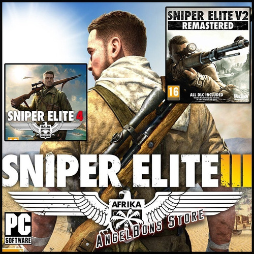 Juegos Pc Accion Elite Sniper Farcry Cod Battle Field Crysis