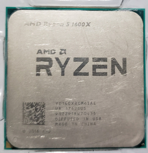 Processador  Amd Ryzen 5 1600x Oem Sem Cooler