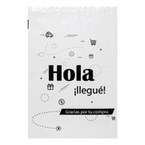 Bolsas E Commerce Hola Llegue 40x54 N3 Tricapa X 50