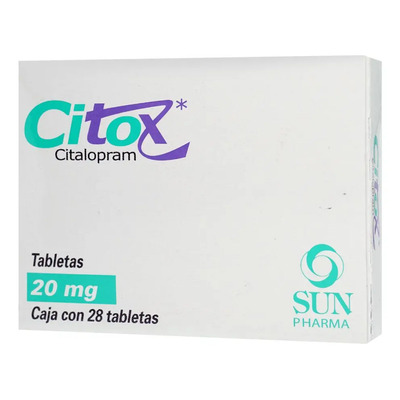 Citox Tableta 20 Mg, 28 Tabletas | Envío gratis