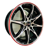 Rines 14x6 4-108 Y 4-100 Rojos Peugeot Ford Ikon Ka Msi