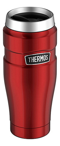 Termo Mug King Acero Inox 470 Ml Rojo - Thermos