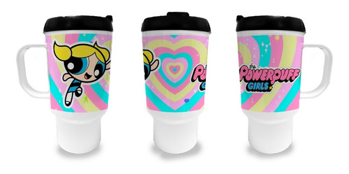 Jarro Termico Chicas Superpoderosas Burbuha Taza Vaso