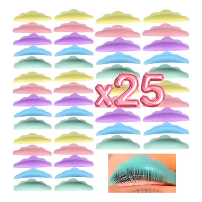 Pads Para Lifting De Silicona Extensión Pestañas Kit 25 Par | MercadoLibre