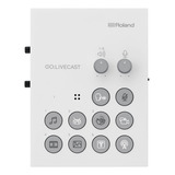 Interface De Áudio Roland Go Live Cast Cor Branco